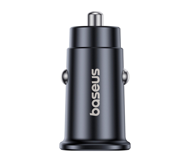 Baseus Ładowarka samochodowa GoTrip 2 x USB-C 30W - czarna - 1502171 - zdjęcie 2